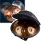 TOCTUS 18 Zoll Stahl Handtrommel Mit Tasche, 9 Noten Handpan Trommel Instrument In G-Moll 440Hz Anfänger Erwachsene Harmonische Percussion, Für Meditation, Musikalische Ausbildung (Color : Gold)