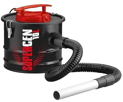 Bricoutlet - Aspicenere 10LT, Inossidabile, Bidone Aspira Aspirapolvere Aspiratori industriali 600Wcon filtro e tubo inclusi