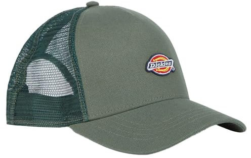 Dickies Hanston Trucker Cap (UK, Alpha, Einheitsgröße, Wald), grün