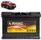 Batteria 70Ah A.G.M. per Nissan Qashqai 1.2 1.3 1.6 DIG-T benzina 2013+