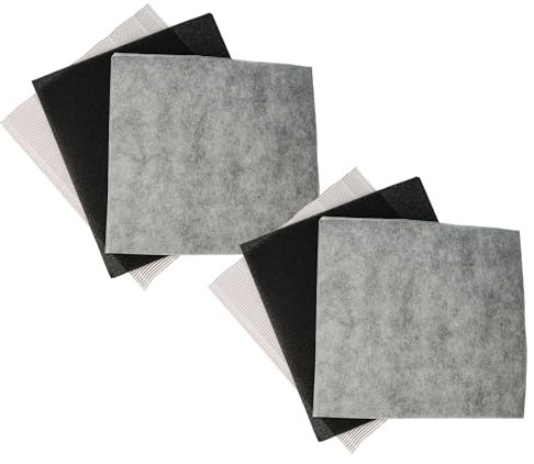 vhbw 6 Piece Filter Set Replacement for DeLonghi 5537000900 for Air Purifier - HEPA Filter, Activated Carbon Filter, Pre Filter