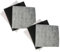 vhbw 6 Piece Filter Set Replacement for DeLonghi 5537000900 for Air Purifier - HEPA Filter, Activated Carbon Filter, Pre Filter