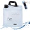 DEIRIS 13L/15L Collapsible Water Container with Spigot, BPA Free Water Storage Jug, Lightweight Portable Water Carrier with Handle for Outdoor Camping Hiking Emergency Survival (15L Pagoda)