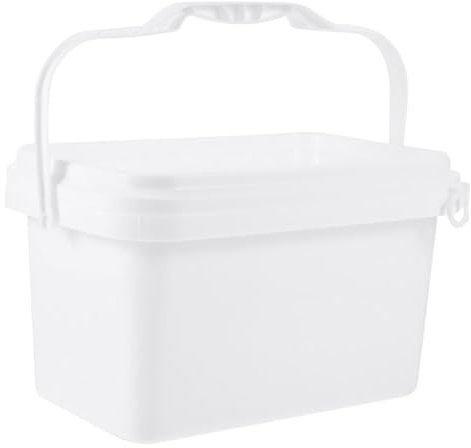 Hemobllo Paint Bucket White Container Lid for Storage for Projects and Home Organization