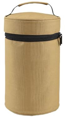 Organiseur de vaisselle d'extérieur, organisateur de vaisselle de camping, solution de rangement de pique-nique, sac de rangement portable, sac de rangement anti-collision avec poignée, 15 x 25 cm