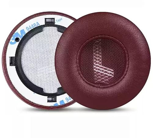 Replacement Earpad Compatible with JBL E35 E45bt E45 Bluetooth Wireless Headphone,Ear Cushion Pillow Parts Cover,Dark Red