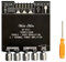 Ptdfjspt -ST21 Bluetooth Power Amplifier Board 2.1 Channel 2x100W+200W Subwoofer TPA3221 Digital Amplifier Module with Case Replacement Accessories