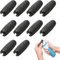 10 Pcs Foot File Replacement Rollers,Foot Roller for Scholl Velvet Smooth Replacement Roller Head, Extra Coarse Refill Rollers for Hard Skin Remover (Black)