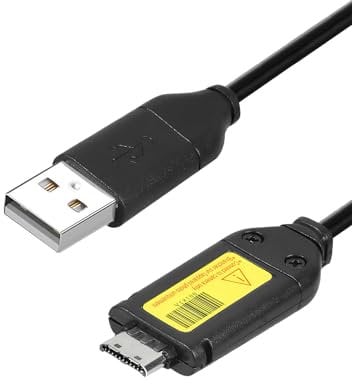 USB Charger for Samsung Digital Camera Data Sync SUC Cable, for Digital Camera ES ST PL WB Series ES10 ES55 ES57 ES60 ES63 ES65 ST10 ST30 ST45 ST50 PL20 PL10 PL50 PL51 WB210 WB550 and More Models