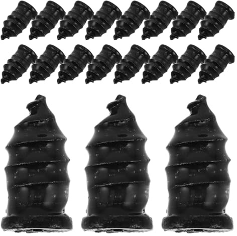 UKCOCO 50pcs Tire Repair Nails Quick Tire Repair Screws for Car Motorcycle and Electric Vehicle Vacuum Tyres Mushroom Seal Design Tyre Puncture Kit for Fast Roadside Fixes