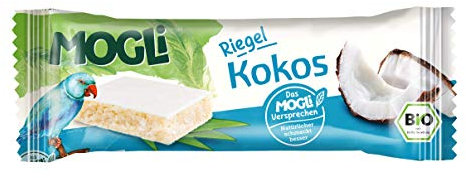 MOGLi Bio Riegel Kokos 20er Vorrats-Pack (20x25g)