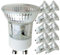NCC-Licht 10 x Halogen Reflektor klein GU10 20W MR11 230V flood 30° warmweiß 2700K dimmbar