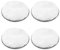 sourcing map 5 Wool Polishing Pad Hook and Loop Buffing Wheel for Orbital Polisher Buffer 4 Pcs