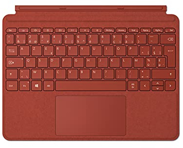 Microsoft Surface Go Type Cover Red Microsoft Cover Port AZERTY Belgian