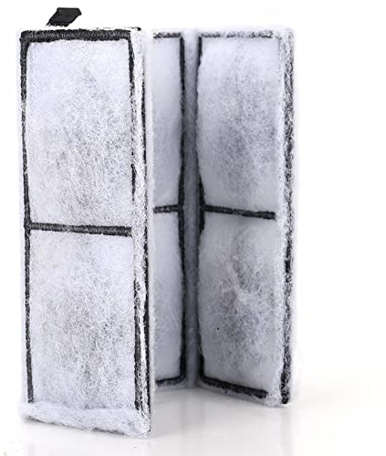 hygger HG002-4W Filtro Acquario Cotone Filtro Tartaruga Livello Acqua Basso Sostituzione Cotone, 6 PZ