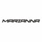 AMA SHOP Adesivo Prespaziato scritta stile racing personalizzabile con nome |Sticker per Casco, Moto, Camper,Barca | autoTuning |