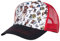 King Kerosin Herren Trucker Cap Texanischer Frontpatch Stickerei Mesheinsatz Snapback-Verschluss Go West Texas
