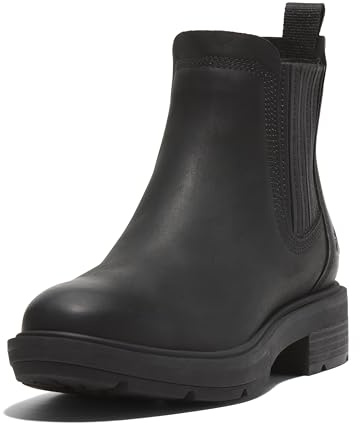 Timberland Damen Sportliche Stiefelette Brimfield Chelsea TB0A2PBBW02 Schwarz, Groesse:39 EU