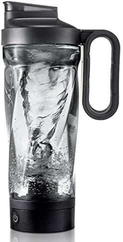 EQURA Electric Shaker Bottle, 35 oz Blender Bottles, Made with Tritan - BPA Free - Portable Mixer Cup/USB Rechargeable Shaker Cups for Protein Shakes and Meal Replacement Shakes (35 oz)