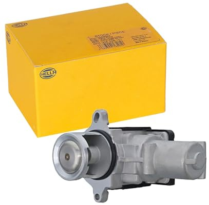 HELLA 6NU 014 865-761 AGR-Ventil - 12V - elektrisch - 5-polig | Kompatibel mit: VW CALIFORNIA T5 Camper, CALIFORNIA T6 Camper, MULTIVAN T5, MULTIVAN T6, TRANSPORTER T5 Bus