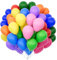 Unisun Regenbogen Luftballons Geburtstag 100Pcs, 12 Zoll Matte Assorted Farben Latex Ballons Pack für Mehrfarbig Ballon Bogen Kit Hochzeit Baby Shower Karneval Veranstaltungen Party Dekorationen