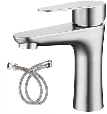 Rubinetto Bagno Lavabo, Miscelatore Lavabo, Lavabo Rubinetto da Bagno, Rubinetto Miscelatore Lavabo, Moderno Singola Maniglia Miscelatore Rubinetti, Rubinetto da Bagno per Lavello Monoforo