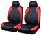 AEQTUDCB 4 Stück Autositzbezüge, Für Ho-nda Civic Hatchback 2012-2021/Ho-nda CR-Z 2010-2013, Sitzbezüge Auto Schonbezüge,Autositzbezüge Set Auto-Zubehör Innenraum,C