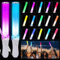 Gohytal Leuchtstäbe, 2 Stück LED-Leuchtstäbe 15 Farben Leuchtspielzeug Partyartikel Set Leuchtstab Kinder ideal für Neon-Partyzubehör Geburtstage Partys Konzerte Festivals Events Neujahr Karneval