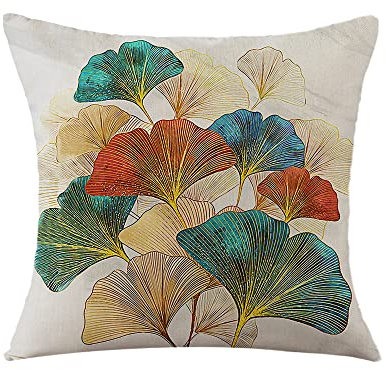 Lay U Home 45x45cm Kissen Pflanze Print Auto Kissen Bett Kissen Kissen Abdeckung Hause Dekoration Produkte