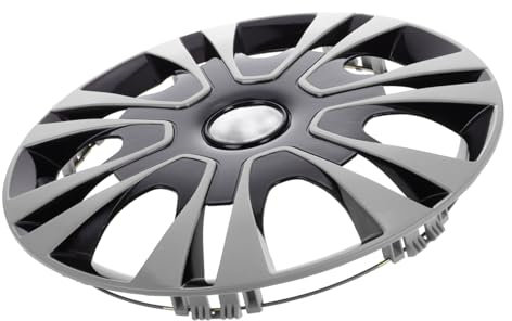 ULTECHNOVO 13-Zoll-Rad - Metallfelgenabdeckung Autozubehör Pp-Material Modernes Aussehen