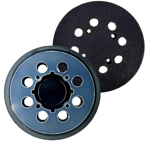 2Pcs 5 inch 8 Holes Sander Pad for Dewalt, 4 Screw Holes Hook and Loop Replacement Orbital Blue Sander Pad for Dewalt DWE64233&N329079, Compatibie for DWE6423/6423K, DWE6421/6421K etc.