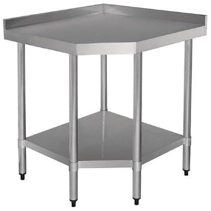Quattro Corner Work Table with Splashback