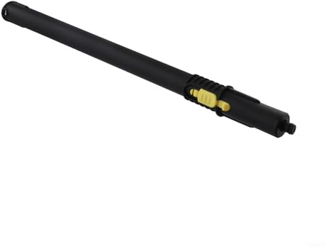 Tuyau d'extension pour nettoyeur vapeur compatible avec Karcher SC1 SC2 SC3 SC4 SC5, tube de nettoyage à longue portée de 54 cm avec design plastique noir et jaune (tuyau d'extension)