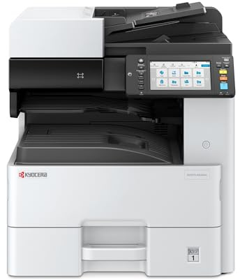Kyocera Ecosys MZ3201ix/Plus Laserdrucker Multifunktionsgerät Schwarz Weiss | 32 Seiten A4 pro Minute. DIN A3 Drucker. Drucker Scanner Kopierer, Farb-Touchscreen, USB 2.0, 1.200 dpi, Duplex
