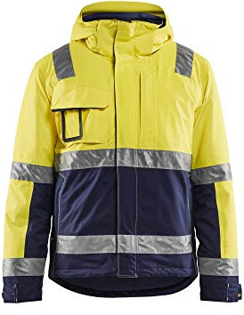 Blaklader 48701987 WINTERJACKE HIGH VIS, Gelb/Marine, grootte 5XL