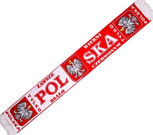 Poland Polska Gewebe Fußball Schal