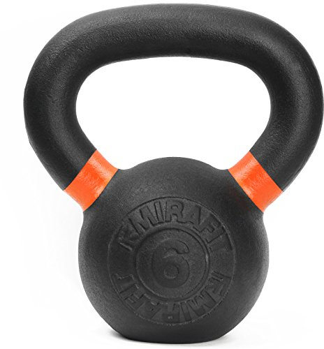 Mirafit Cast Iron Kettlebell - 6kg