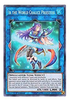 YU-GI-OH! English Version MP18-EN067 Star Cup Kagura Eve Ib The World Chalice Priestess Super Rare 1st Edition