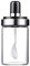 Glass Spice Jars with Serving Spoon, Mason Storage Canister, Clear Condiment Food Bottle with Stainless Steel Screw Lid, Salt Sugar and Ketchup Canning Jar for Home and Kitchen 8.5OZ (250 ML)