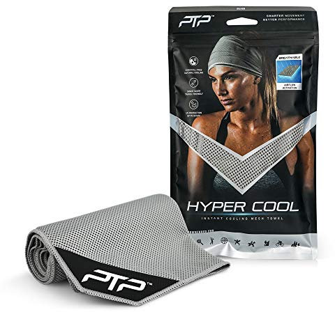 PTP Unisex Hyper Cool Towel Grey One Size
