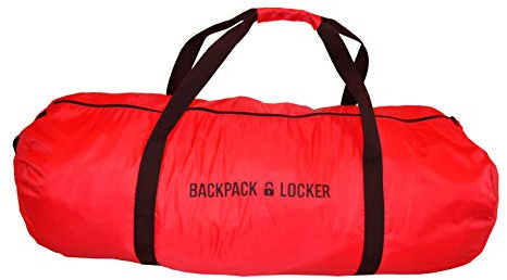 Backpack Locker Dachbox Tasche – Wasserabweisende Dachgepäckträger Tasche für Auto, Robuster Dachbox Organizer mit Reißverschluss, Vielseitige Duffel Bag für Reisen & Camping, Rot, 100 Liter