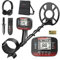 DR.ÖTEK Metalldetektor Profi Set für Erwachsene Anfänger, Golddetektor mit IP68 wasserdichte Spule,18cm Detektionstiefe, Pinpoint, DISC, All Metal, 3 Terrain-Mods, Anti-Interferen, Hohe Genauigkeit