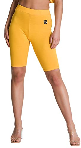 Gianni Kavanagh Women's Carrot Jeans, Yellow, X-Large