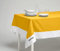 Osama Home Pantone™ Tischdecke, rechteckig, 8-Sitzer, 140 x 240 cm, 100% Baumwolle, 220 g, Gelb