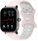 CHULN Cinturino per Amazfit GTS 2/2 Mini/2e /Amazfit GTR 42mm/Amazfit Bip/Amazfit Bip Lite, 20mm Cinturino di Sportivo Ricambio Morbido Silicone Compatibile con Amazfit GTS