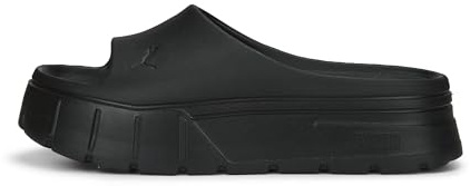 PUMA Mayze Stack Injex Sneaker Damen Beige schwarz, 39 Damen
