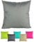 JACK 50x50cm Outdoor Lounge Kissen Dekokissen inkl. XXL-Füllung Wasserabweisend Sitzkissen Garten Stuhl Lotus Effekt, Farbe:Grau
