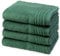 Vossen - Vienna Style Supersoft - 4 X Handtuch - Im Set - Baumwolle - extrem flauschig (50 X 100cm Evergreen)