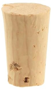 EKB-Kork Spitzkorken Nr. 6 23 x 14 / 11mm (1 Stück) - wertige Naturkorken für sicheres und stilvolles Verschließen von Flaschen und Handwerksprojekten