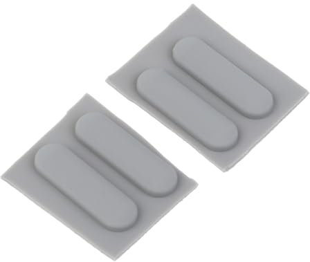 Lot de 4 pieds en caoutchouc pour ordinateur portable 840 745 735 - Revêtement inférieur - Pied de rechange en caoutchouc antidérapant pour ordinateur portable